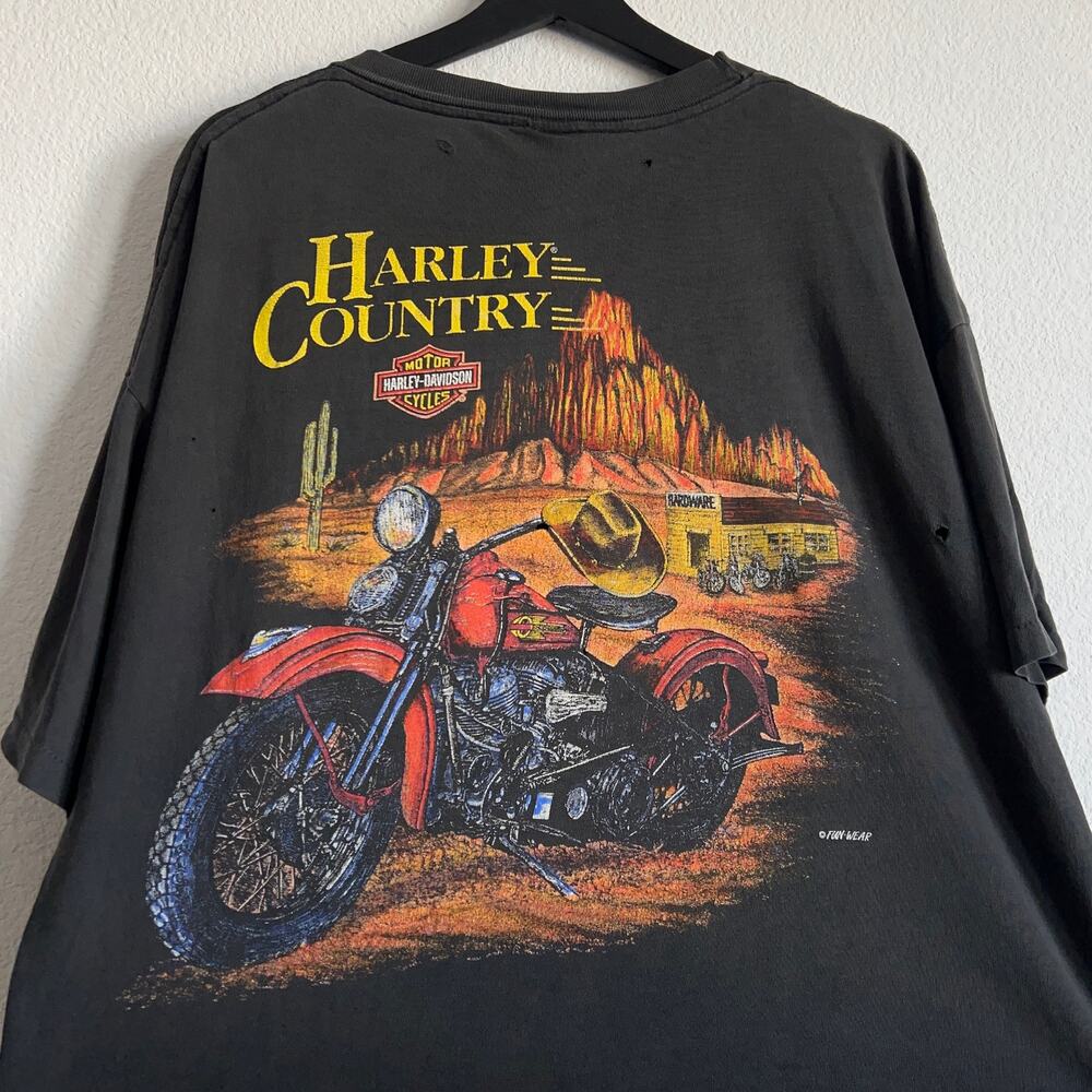 Harley Davidson Country Cowboy pocket T-Shirt